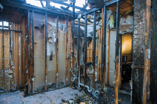 Professional Fire Damage Removal technician working in King of Prussia, PA